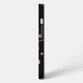 Billard-Hai 8 Ball Spieler Poolbillard Queue iPhone Hülle (Linke Seite)