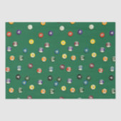 Billard Highlights Billard Pool Table Shark Seidenpapier (Vorderseite)