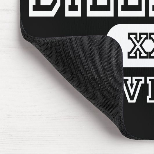 Billard-Hochschuldunkelheit Mousepad (Ecke)