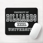 Billard-Hochschuldunkelheit Mousepad (Mit Mouse)