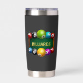 Billard-Insulbler Thermobecher (Rückseite)