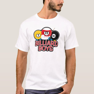 Billard-Jungen-Logo T-Shirt