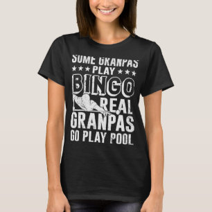 Billard-Karte für den Pool T-Shirt