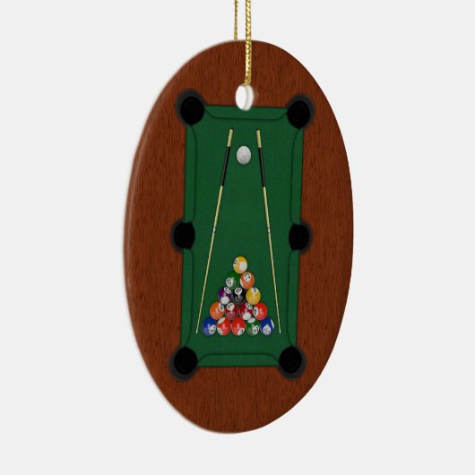 Billard Keramikornament (Rechts)