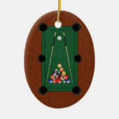 Billard Keramikornament (Vorne)