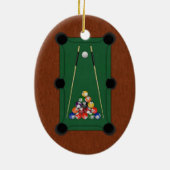 Billard Keramikornament (Hinten)