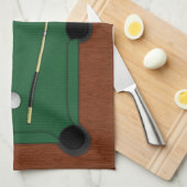 Billard Küchentuch (Viertel Falte)