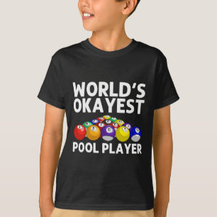 Billard Kunst für Männer Billiard für Frauen T-Shirt