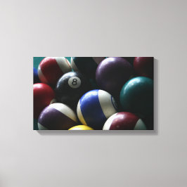 Billard Leinwand Fotospielsaal Foto