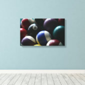 Billard Leinwand Fotospielsaal Foto (Insitu (Holzboden))