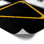 Billard Liebe Pool Player Billard Lover Poster (Ecke)