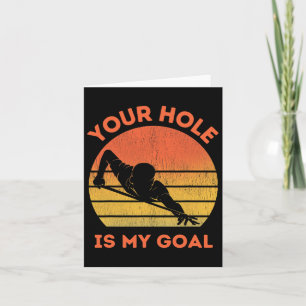 Billard Love Funny Ball Poolspieler Karte