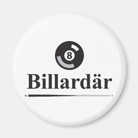 Billard Magnet (Vorne)