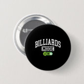 Billard-Modus on - Funny Billiard Billiard Pool Pl Button (Vorne & Hinten)