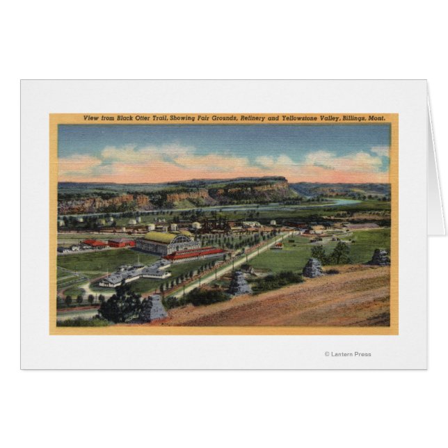 Billard, Montana - Schwarzer Otter-Pfad (Vorderseite (Horizontal))