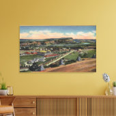 Billard, Montana - Schwarzer Otter-Pfad Leinwanddruck (Insitu (Wohnzimmer))