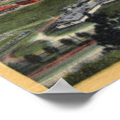 Billard, Montana - Schwarzer Otter-Pfad Poster (Ecke)