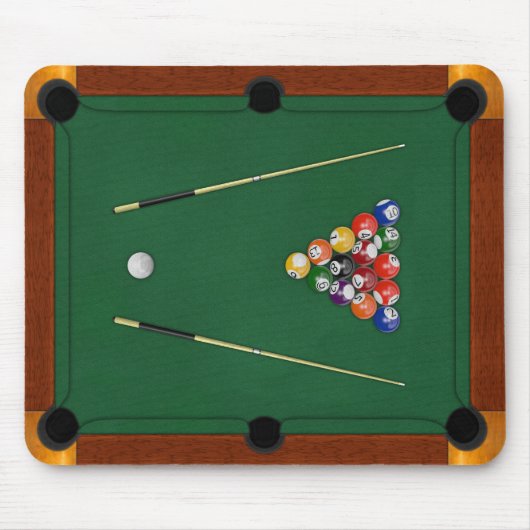 Billard Mousepad (Vorne)