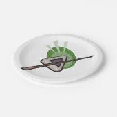 Billard Pappteller (Schrägansicht)