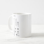 Billard-Plan-Pool-Spiel-Kaffee-Tasse für ihn Kaffeetasse (Vorderseite Links)