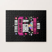 Billard Player Dieses Mädchen kann Billard Billard Puzzle (Horizontal)