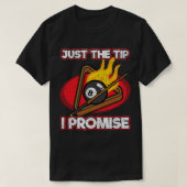Billard Player nur der Tipp Versprechen Magic Shot T-Shirt (Design vorne)