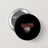 Billard Pool 8 Ball S Button (Vorne & Hinten)