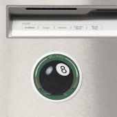 Billard Pool Aight Ball Magnet (In Situ (Geschirrspüler))