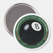 Billard Pool Aight Ball Magnet (Vorderseite/Rückseite)