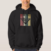 Billard Pool Bar Sports Retro 8 Ball Stick Playa Hoodie (Vorderseite)