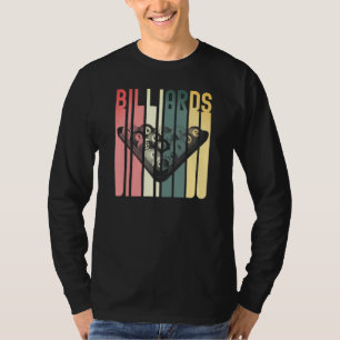 Billard Pool Bar Sports Retro 8 Ball Stick Playa T-Shirt