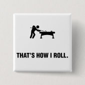 Billard/Pool Button (Vorderseite)