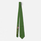 Billard Pool Cue und Rack Necktie Krawatte (Rückseite)