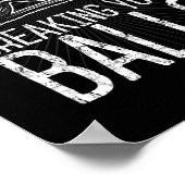 Billard Pool Hall Sport Break Poster (Ecke)