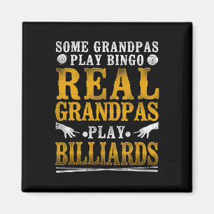 Billard Pool Player Ball Opa Vintag etwas Gr Magnet