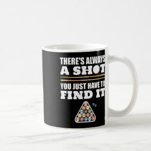 Billard Pool Player Geschenk für Männer Frauen Poo Kaffeetasse