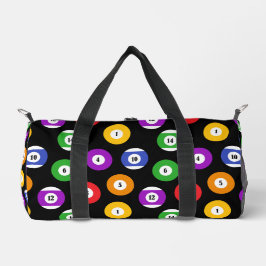 Billard Pool Player Monogram Duffle Bag