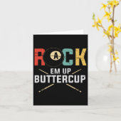 Billard Pool Player Rack Em Up Buttercup Stick 8 Karte (Gelbe Blume)