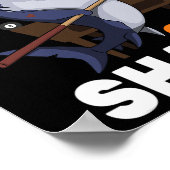 Billard - Pool Shark - Snooker Player - R Pub - Poster (Ecke)
