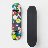 Billard-Pool-Skateboard-Plattform Skateboard (Vorderseite)
