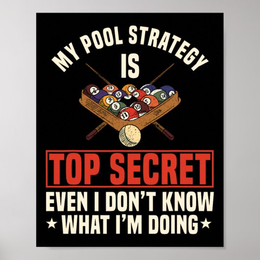 Billard Pool Snooker Billiard Ball Table Nine-ba Poster (Vorne)