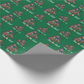Billard/Pool-Spiel Geschenkpapier (Ecke)