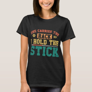 Billard Pool Spieler Ball Opa Ruhestand Vintage T-Shirt