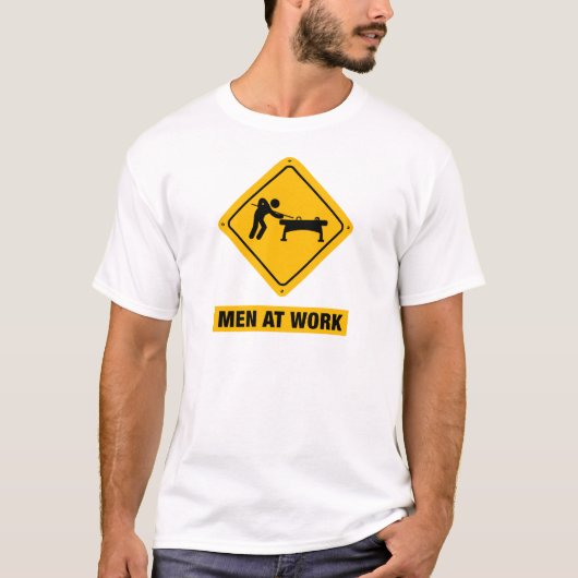 Billard/Pool T-Shirt (Vorderseite)