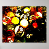 Billard Poster (Vorne)