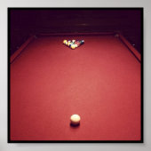 Billard Poster (Vorne)