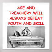 Billard Poster (Vorne)