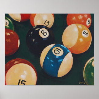 Billard Poster