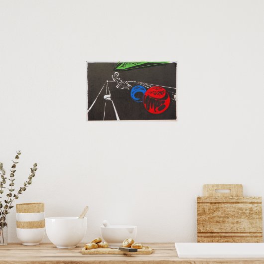 Billard Poster (Küche)