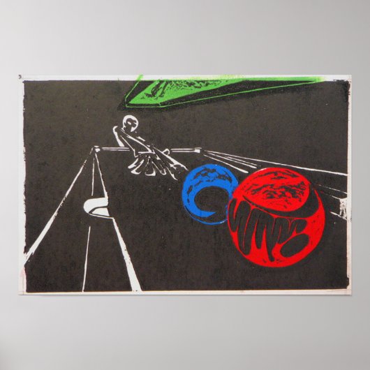 Billard Poster (Vorne)